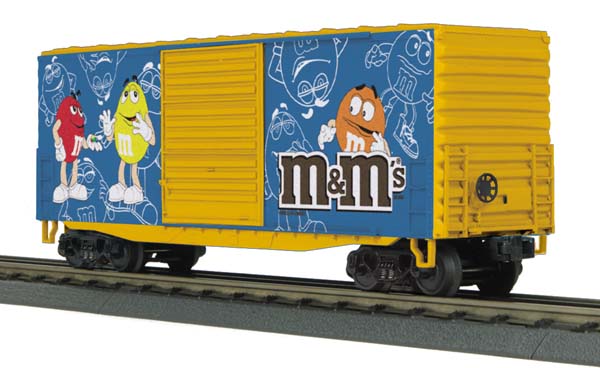 MTH 30-74575 M&Ms 40' High Cube Box Car