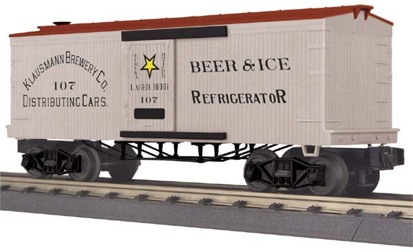 MTH 30-74580 O Gauge Klausman Brewing 19th Century 34' Box Car #107
