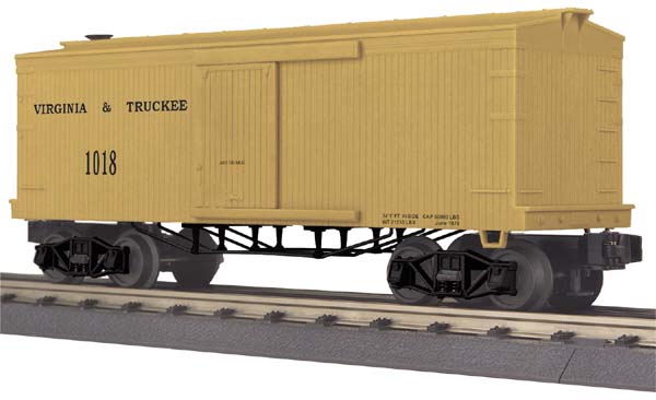 MTH 30-74581 O Gauge Virginia & Truckee 19th Century 34' Box Car #1018