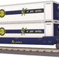MTH 30-76377 O Gauge Alaska Husky Stack Car #320157