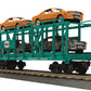 MTH 30-76383 NYC Auto Carrier FlatCar with 4 '67 Mustangs