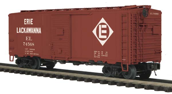MTH 20-93482 Erie Lackawanna 40' AAR Box Car