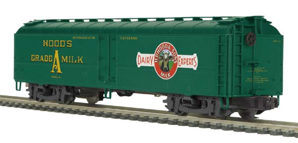 MTH 20-94168 O Gauge Hood's Dairy R50B Express Reefer Car #208