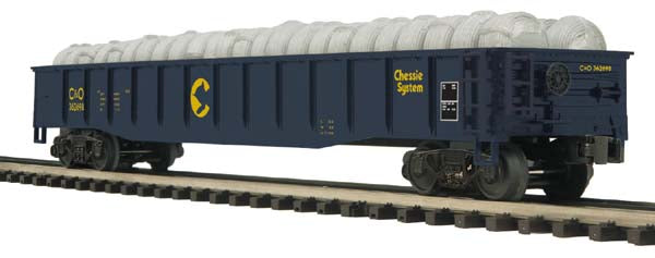 MTH 20-98198 O Chessie Gondola Car w/Coiled Wire Load