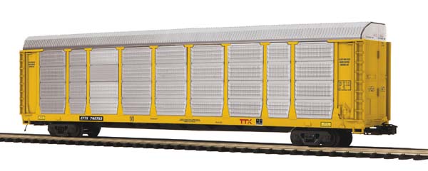 MTH 20-98709 O Gauge TTX Corrugated Auto Carrier