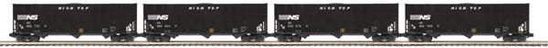 MTH 20-90523 O Norfolk Southern Coke Hopper Car Set (Set of 4)