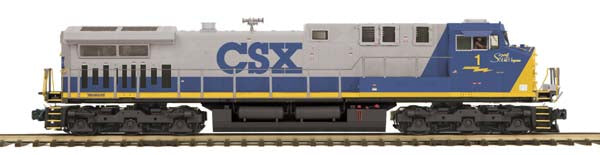 MTH 20-20011-1 CSX AC4400cw Diesel Engine w/PS2 #295 (Hi-Rail Wheels)