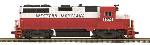 MTH 20-20016-2 Western Maryland GP-35 Diesel Engine w/PS2 (Scale Wheels) #3576