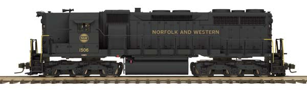 MTH 20-20022-1 N&W SD-35 High Hood Diesel #1506 w/ PS2 Hi-Rail Wheels