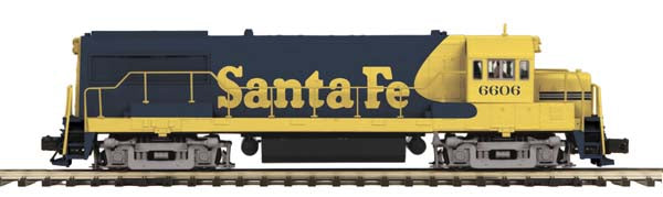 MTH 20-2966-1 Santa Fe U25B Diesel Engine w/PS 2.0 #6606 (Hi-Rail Wheels)