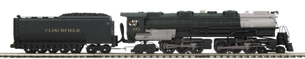MTH 30-1543-1 Clinchfield 4-6-6-4 Challenger Steam Locomotive w/PS2 #672