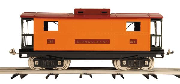 MTH 11-30013 Std Gauge Lionel Lines Orange/Maroon Caboose #217