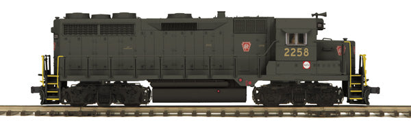 MTH 20-2899-1 Pennsylvania GP-35 Diesel Engine w/PS2 #2258 (Hi-Rail Wheels)