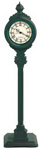 MTH 30-11050 Dark Green Diecast Operating Street Clock