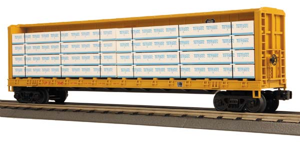 MTH 30-76294 O Guage Union Pacific Center I-Beam Flat Car #273045