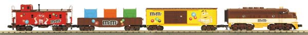 MTH 30-4190-0 MARS - M&M'Sr RailKing F-3  O Gauge Diesel Freight Train Set