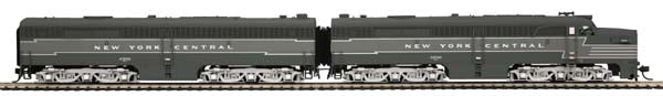 MTH 80-2046-1 HO NYC Alco PA A/B Diesel Loco Set w/Proto-Sound 3.0 (Set of 2)