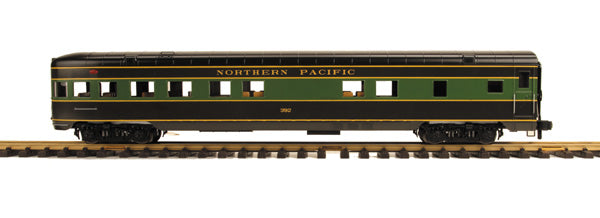MTH 70-68018 Northern Pacific G Scale Streamlined Observation Car