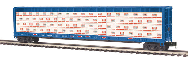 MTH 20-98655 O Gauge Canadian Pacific Center Beam Flatcar