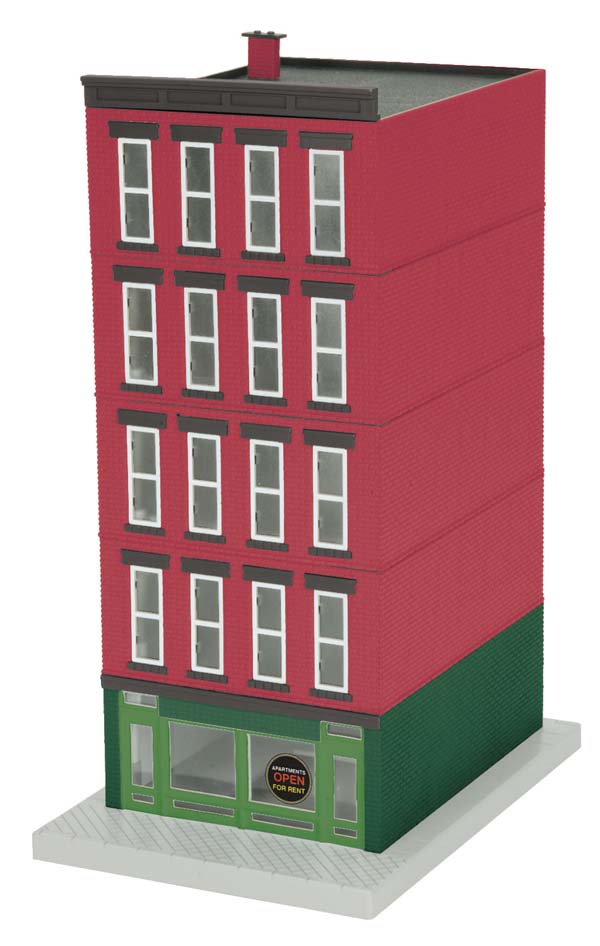 MTH 30-90278 York Avenue Hotel 5-Story Hotel w/Blinking Sign
