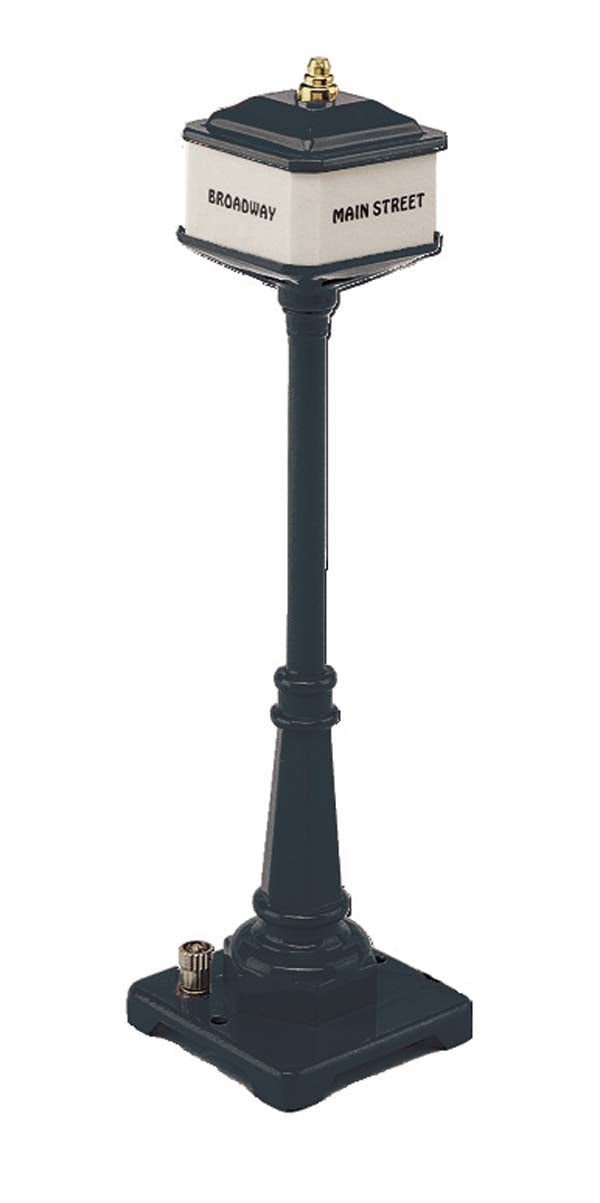 Lionel 11-90016 Black No. 57 Corner Lamp Set