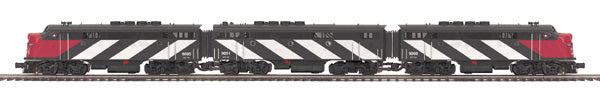MTH 20-2922-1 CN F-3 ABA Diesel Engine Set w/Proto-Sound 2.0 #9000/9005/9001
