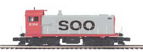 MTH 20-2500-3 SOO Line Alco S-2 Non-Powered Diesel Switcher #2107