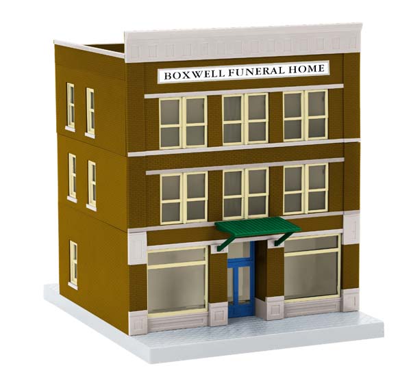MTH 30-90321 Boxwell Funeral Home 3-Story City Building
