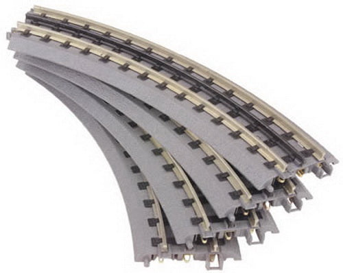 MTH 40-1002-4 RealTrax - O-31 Curved Section 4-Piece Blister Card