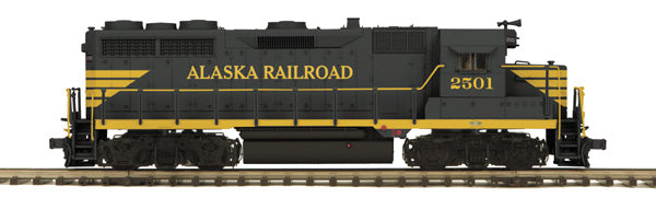 MTH 20-2903-1 Alaska GP-35 Diesel Engine w/PS 2.0 #2501 (Hi-Rail Wheels)