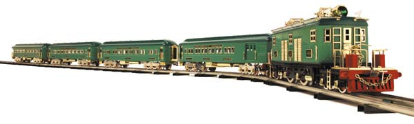 MTH 11-2007-1 Two-Tone Blue President''s Special Std Gauge Train Set w/ PS2