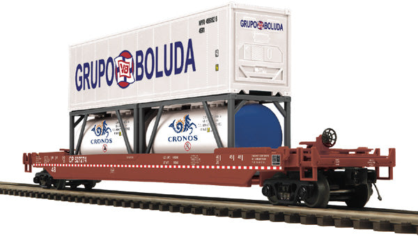 MTH 20-95075 Canadian Pacific Husky Stack Car V2