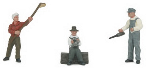 MTH 70-10006 G Workman Group #4 Figure Set (Set of 3)
