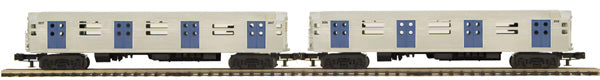 MTH 20-2934-3 O MTA R-11 Non-Powered Subway Add-On Set (Set of 2)