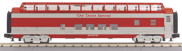 MTH 30-67461 MKT 60’ Streamlined Full-Length Vista Dome