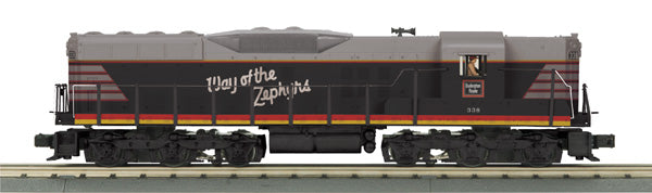 MTH 30-2872-1 Burlington SD-9 Diesel Engine w/Proto-Sound 2.0 #338