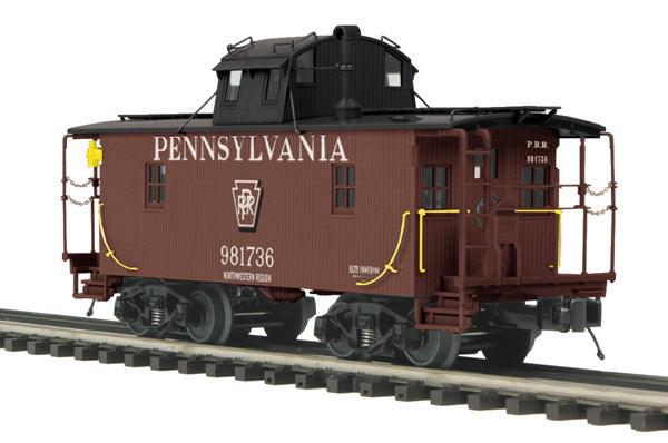 MTH 20-91281 Pennsylvania N-6b Caboose w/Operating Signal Man #981736