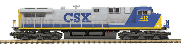 MTH 20-2790-2 CSX AC4400cw Diesel Engine w/Proto-Sound 2.0 #412 (Scale Wheels)