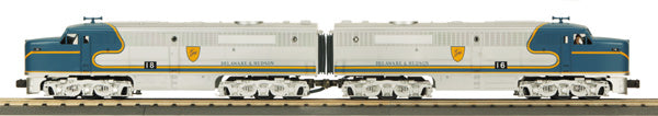 MTH 30-2854-1 D&H Alco PA AA Diesel Engine Set w/PS 2.0 #16/18