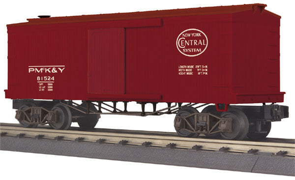 MTH 30-74452 O New York Central 19th Century 34' Boxcar #81524