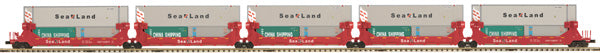 MTH 20-90478 O Sealand Twin Stack Container Set (Set of 5)
