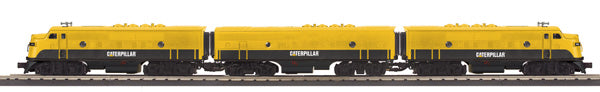 MTH 30-2849-1 O Gauge Caterpillar F-3 ABA Diesel Engine Set w/PS2 #208A/209A