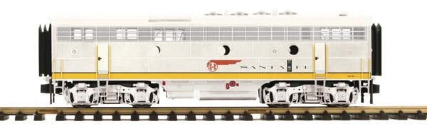 MTH 70-2043-3 G Scale Santa Fe Non-Powered F-7 B-Unit Diesel