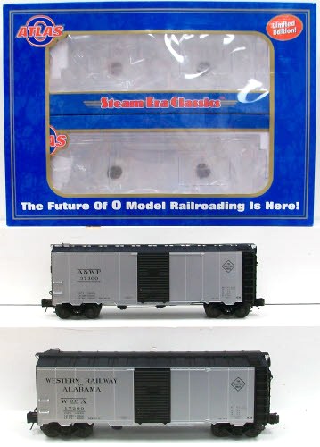 Atlas 8574A O Scale W of A 40' AAR Boxcar Set (3 Rail)