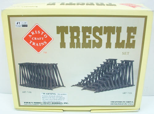 Aristo-Craft 7104 G Over & Under Trestle Set