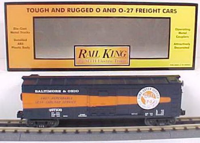 MTH 30-7445 O Gauge Baltimore & Ohio Sentinel Boxcar