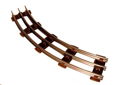 Williams 00202 Bachmann O27 Curve Tubular Track Single