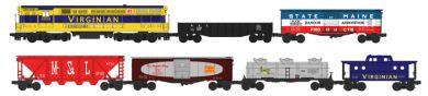 Williams 00306 O Virginian Tidewater Express Diesel Freight Train Set