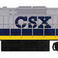 Williams 21704 CSX SD45 Powered Diesel Locomotive