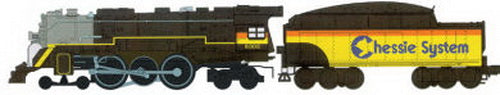 Williams 40102 O Gauge Chessie 4-6-4 Semi-Scale Hudson Steam Locomotive #8303